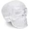 Juvale 6 Pack Foam Skulls for DIY Crafts, 4 Inch Paintable Polystyrene Foam Skulls, White Skulls to Paint for Day of The Dead, Halloween Decorations, Parties, and Events, Foam Skull Heads for Crafting